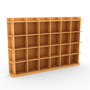 Grid - libreria in cartone