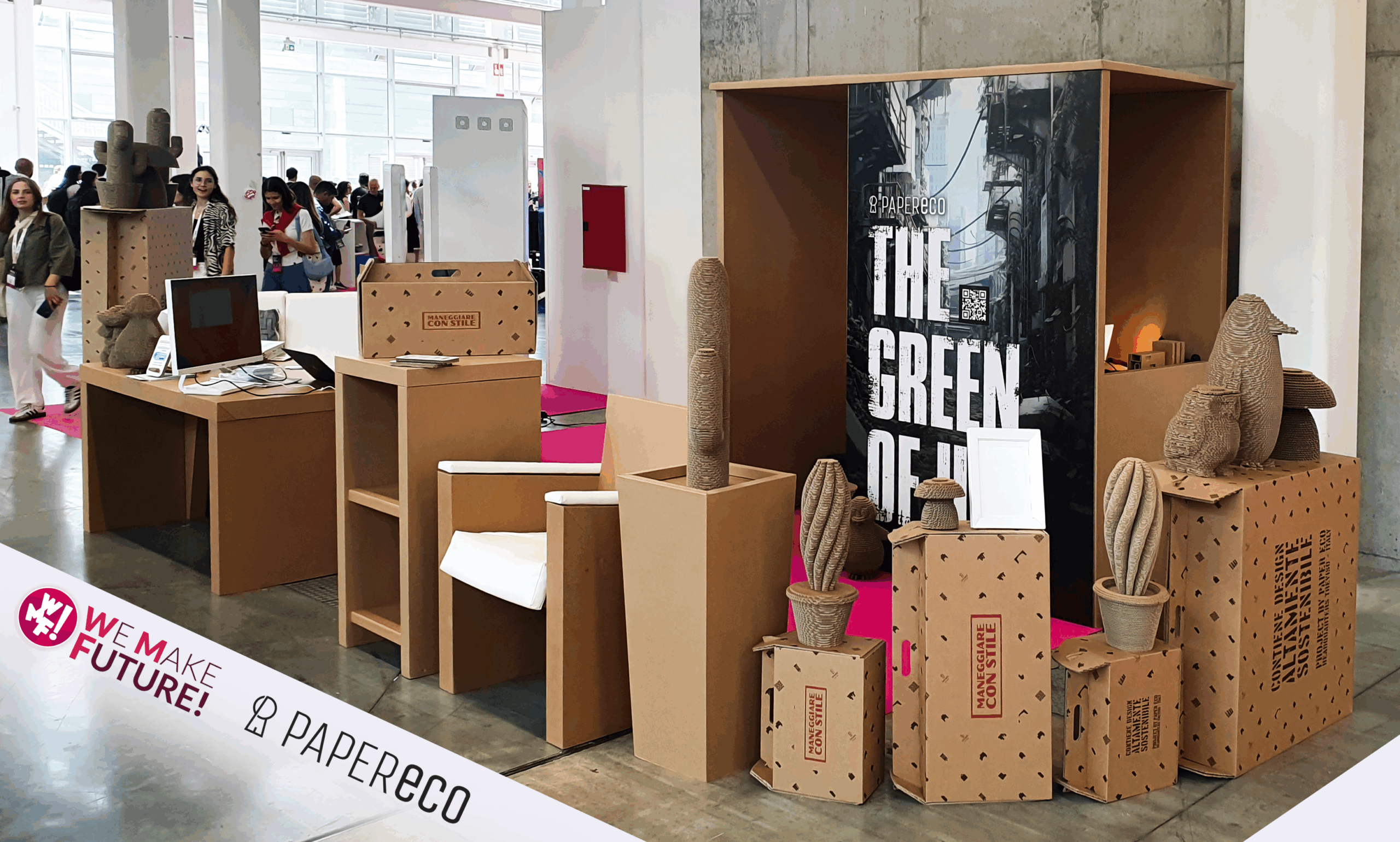 Sostenibilità e innovazione: Paper Eco al WMF – We Make Future 2025 - Paper Eco