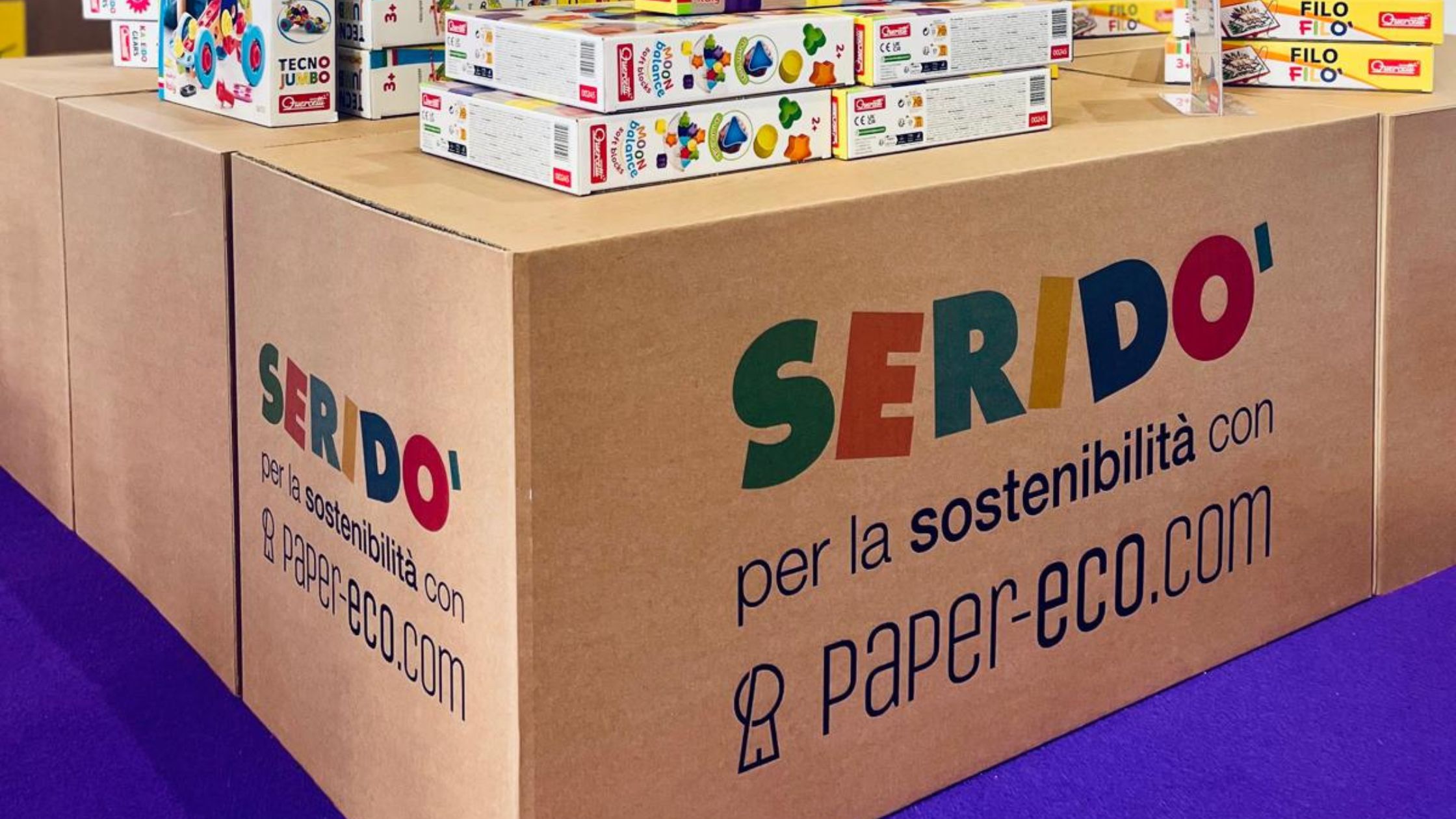 Arredamento in cartone Paper Eco a Seridò - Paper Eco
