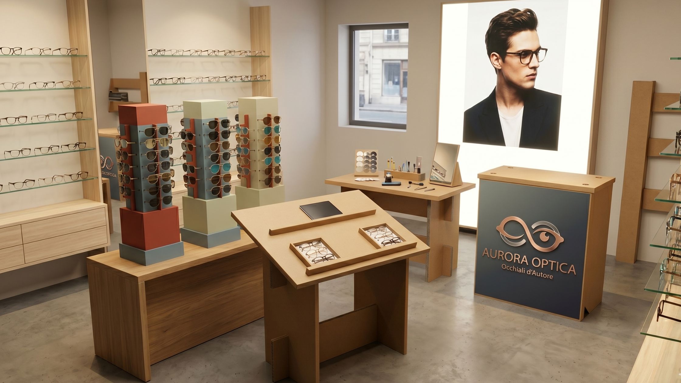 Arredamento negozio in cartone: idee green – Paper Eco